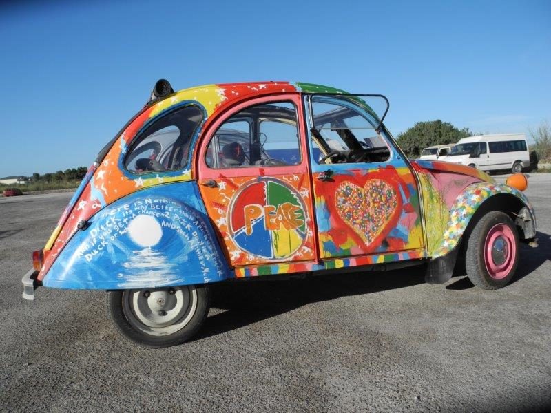 2 CV hippie