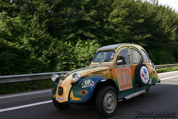 2 CV tricycle
