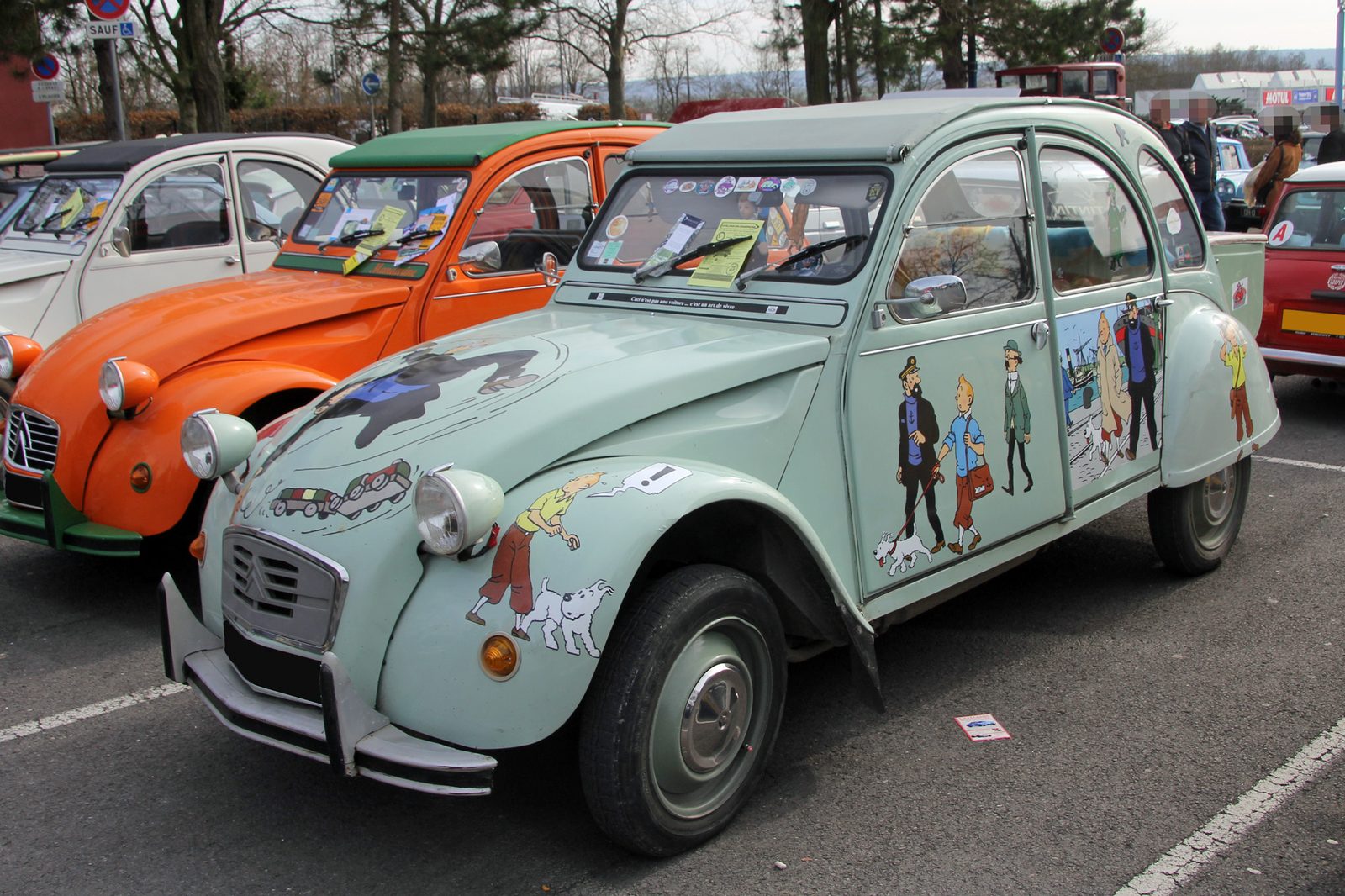 2 CV Tintin