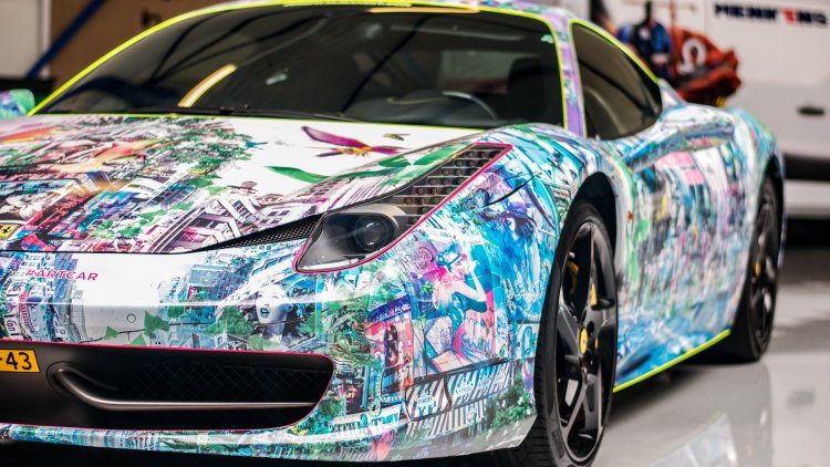 Ferrari 458 par Joseph Klibansky