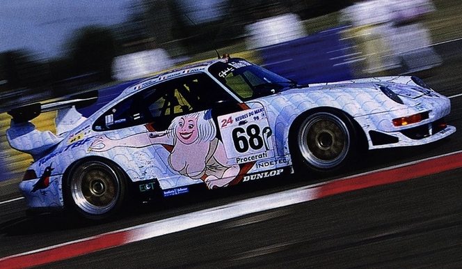 Porsche 911 GT2 par Georges Wolinski
