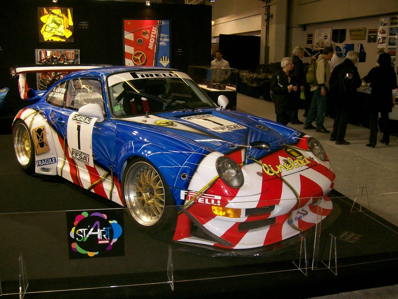 Porsche 911 (993) GT2  peinte par Peter Klasen