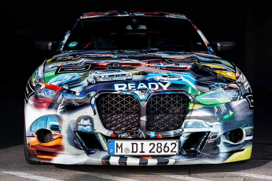 BMW M4 covering