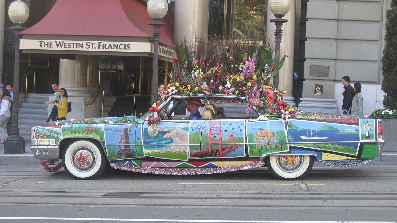 Cadillac DeVille art car