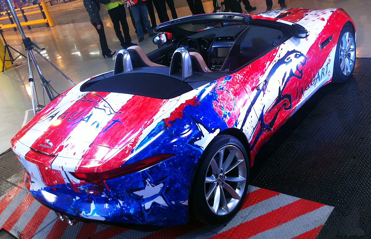 Jaguar F-Type par Popbangcolor