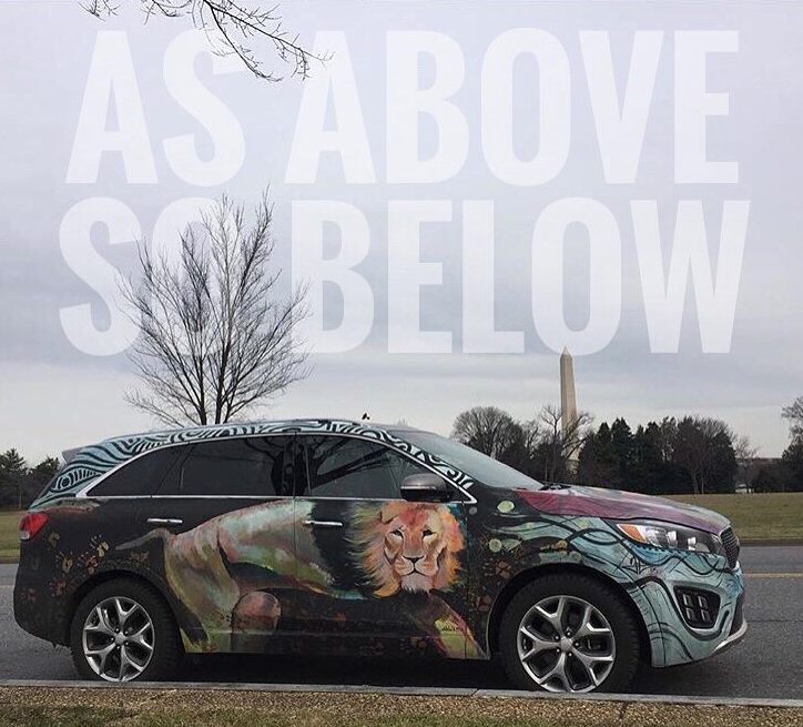 Kia Sorento "As ABOVE, So BELOW" par Jamaal Newman