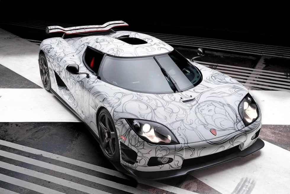 Koenigsegg CCX par James Jean