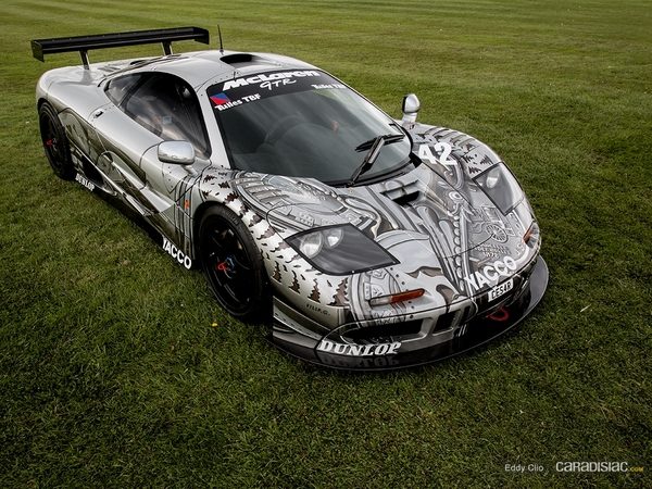 MCLaren F1 GTR par Cesar Baldaccini