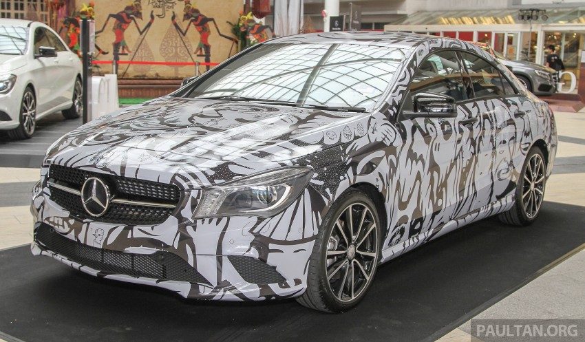 Mercedes-Benz CLA par Donald Abraham
