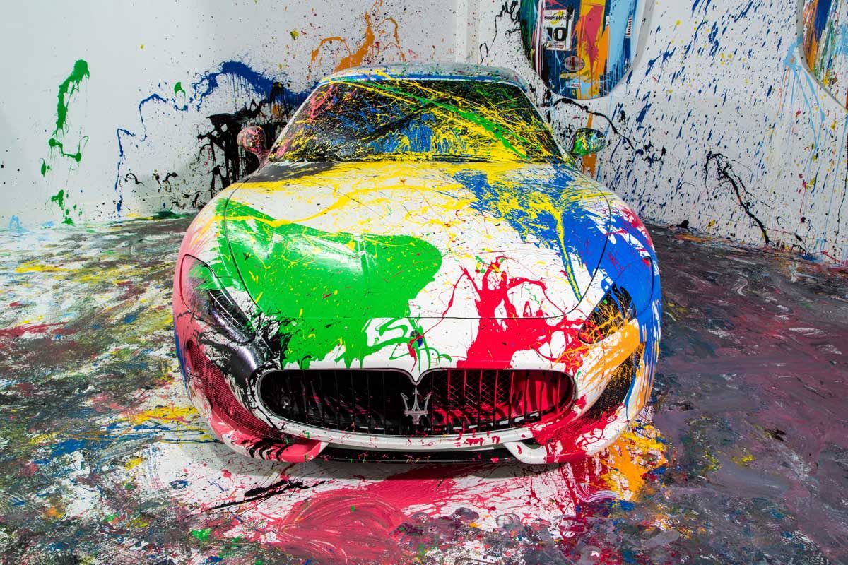 Maserati GT par Mr. Brainwash
