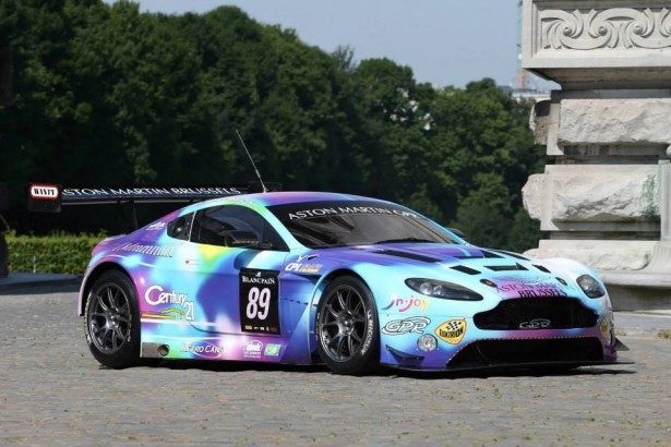 V12 Vantage GT3 art car