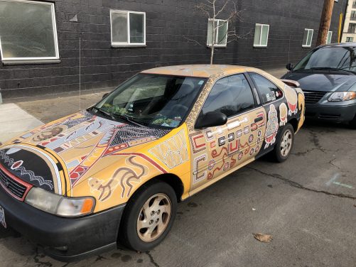 Art car aborigène