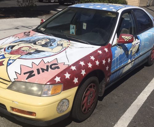 Art Car Wonder Woman
