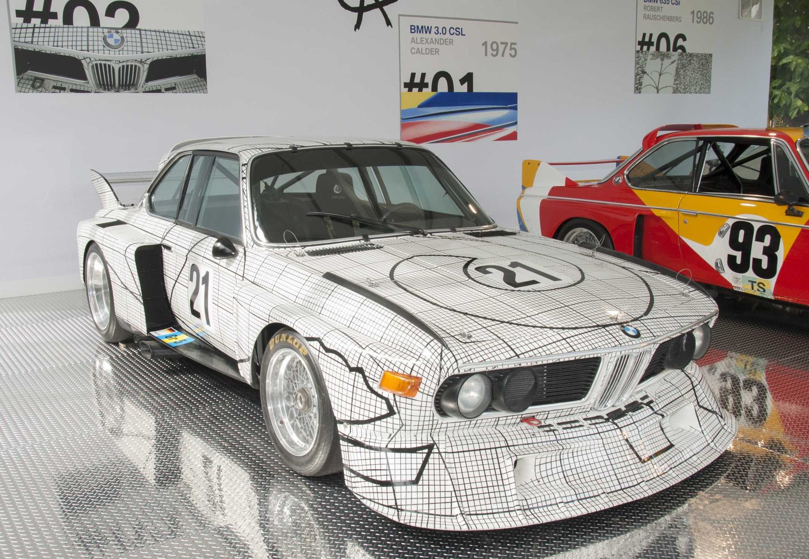 BMW 3.0 CSL par Frank Stella