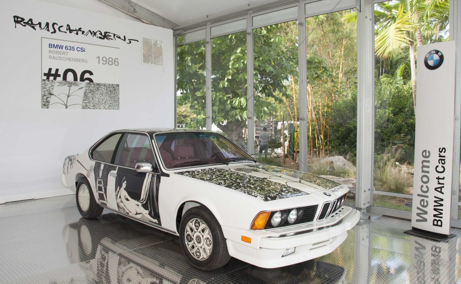 BMW 635 CSi par Robert Rauschenberg