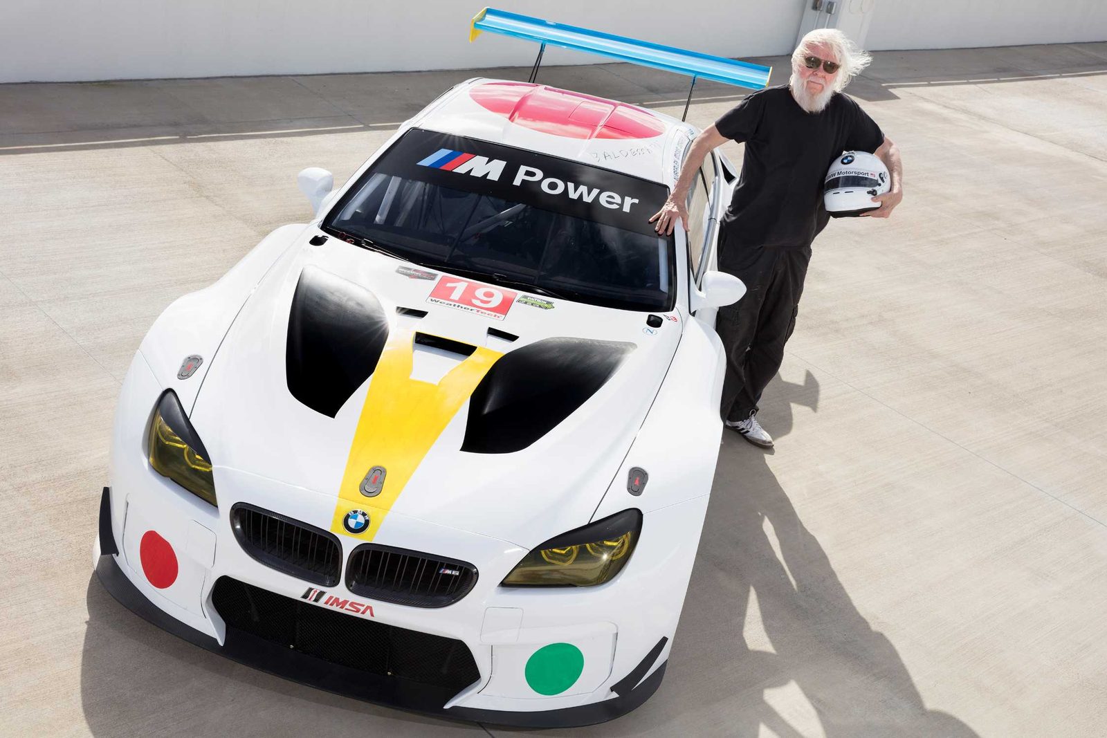 BMW M6 GTLM par John Baldessari