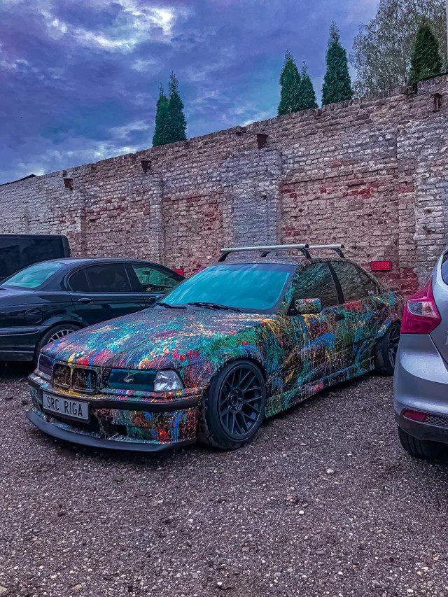 BMW façon Pollock