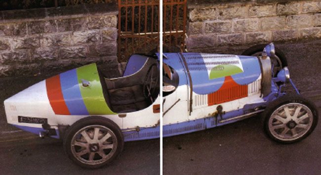 Bugatti T35 par Sonia Delaunay