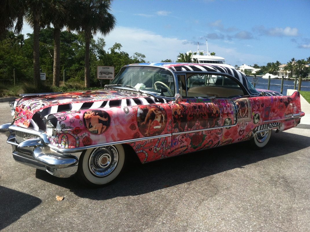 Cadillac DeVille par Laurence Gartel