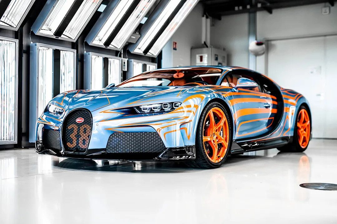 Chiron Super Sport "Vagues de lumière"
