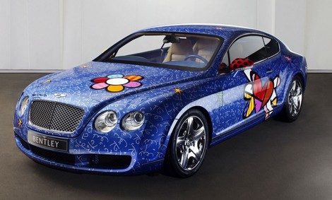 Bentley Continental GT par Romero Britto