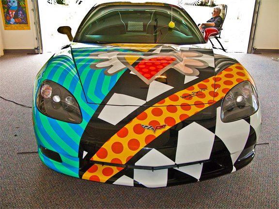 Chevrolet Corvette par Romero Britto
