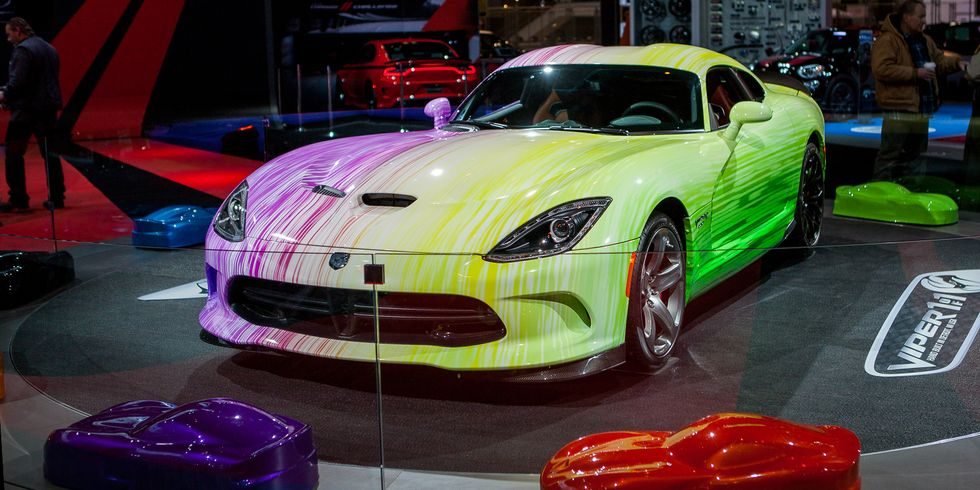 Dodge Viper art car 2015
