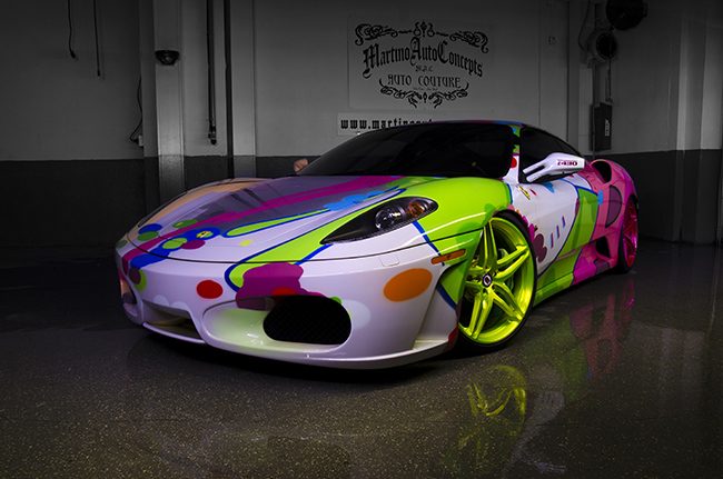 Ferrari F430 par John Matos