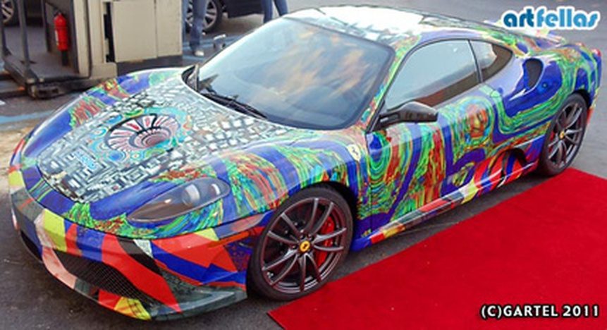 Ferrari 430 Scuderia par Laurence Gartel