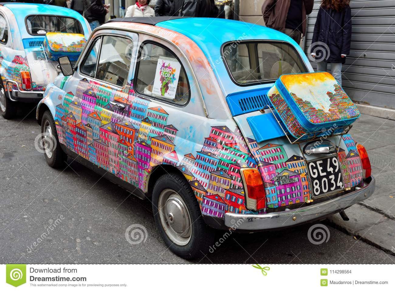 Deux Fiat 500 par Angelo Gnecco