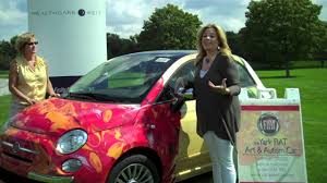 Fiat 500 art car pour Art & Autism