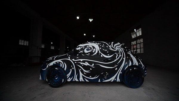 Art Cars Fiat 500 en Chine