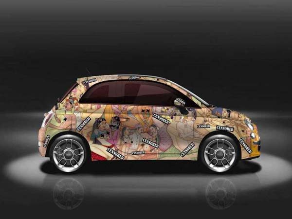 Fiat 500 Kama Sutra