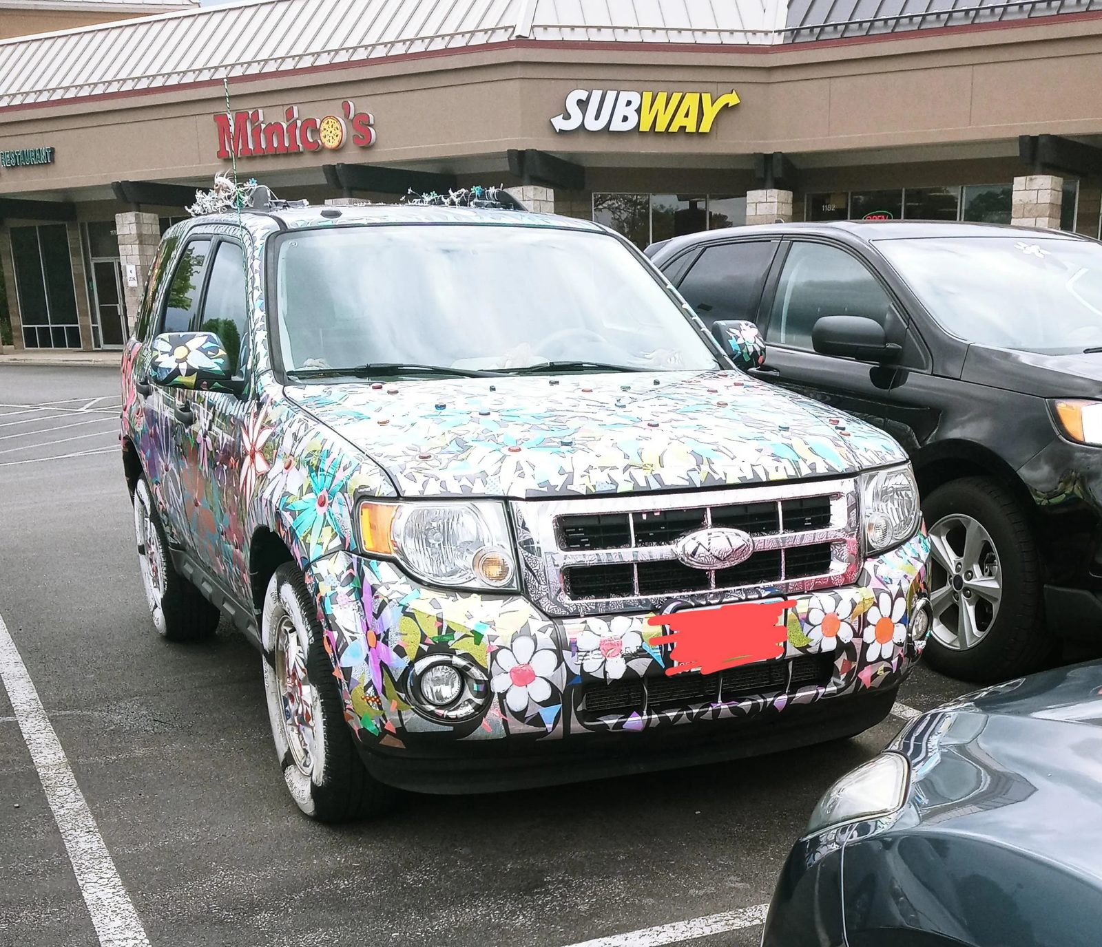 Ford Escape II  fleuri