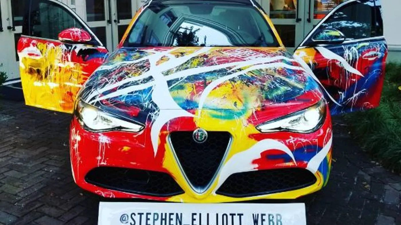 Alfa Romeo Giulia par Stephen Elliott Webb