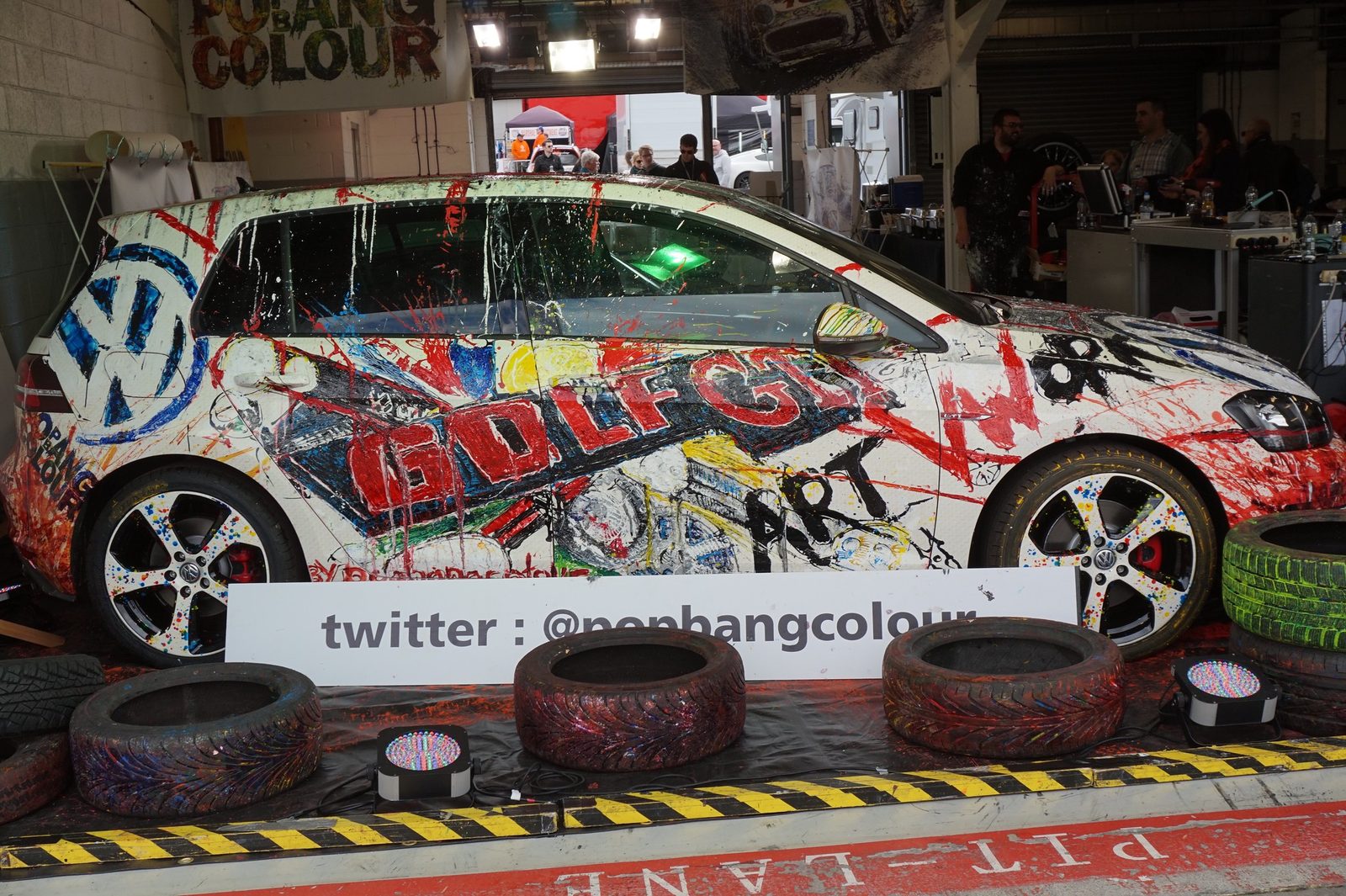 Volkswagen Golf par Popbancolor