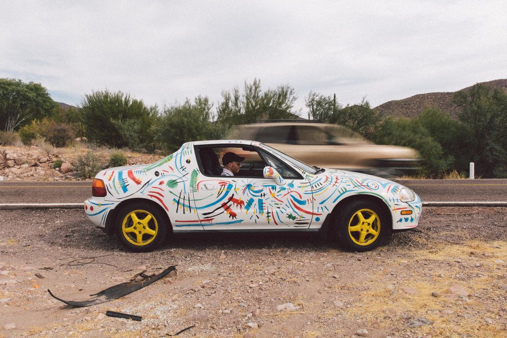 Honda CR-X del Sol par Ethan Lipsitz