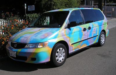 Le van Honda de Frank Moore
