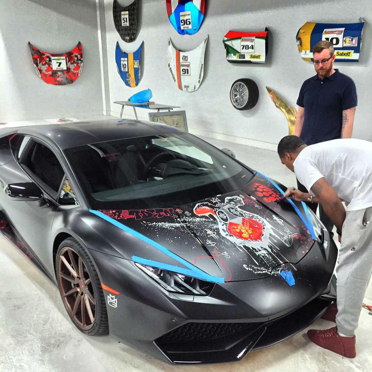 Lamborghini Huracan par King Saladeen