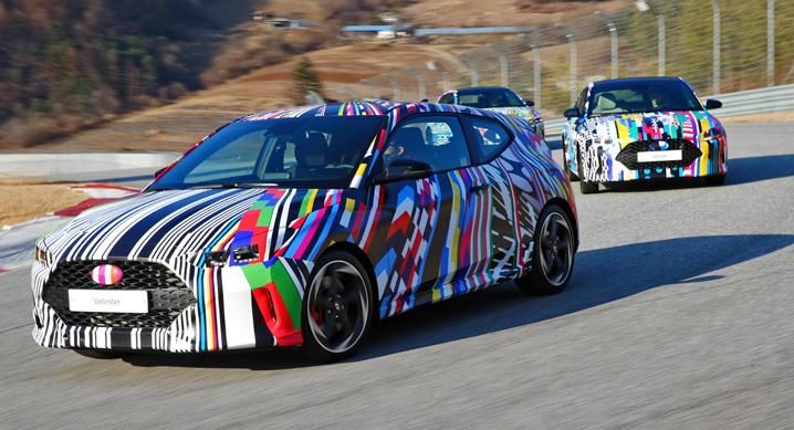 Hyundai Veloster prototypes