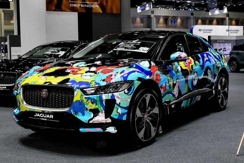 Jaguar I-Pace art car