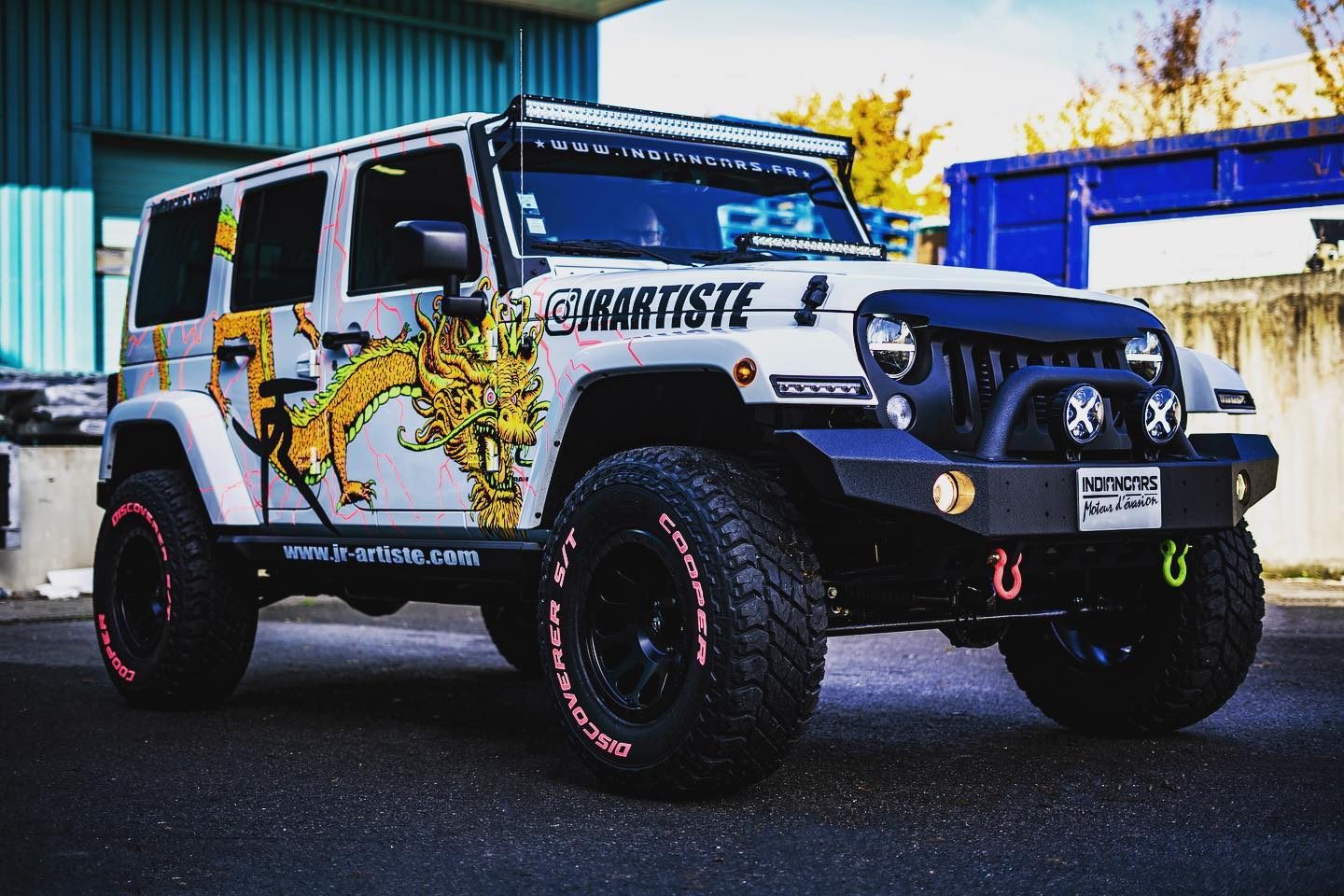 Jeep Wrangler par JR Artiste