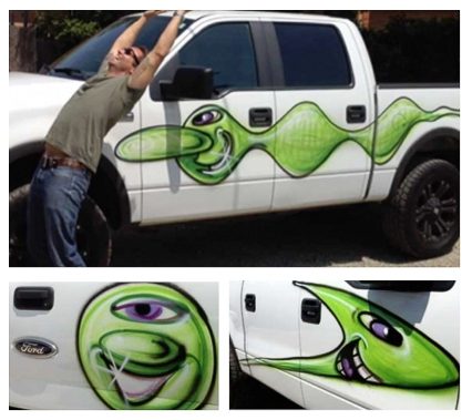 Karbombz ! par Kenny Scharf
