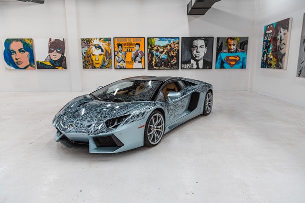 Lamborghini Aventador Roadster par Jona Cerwinske