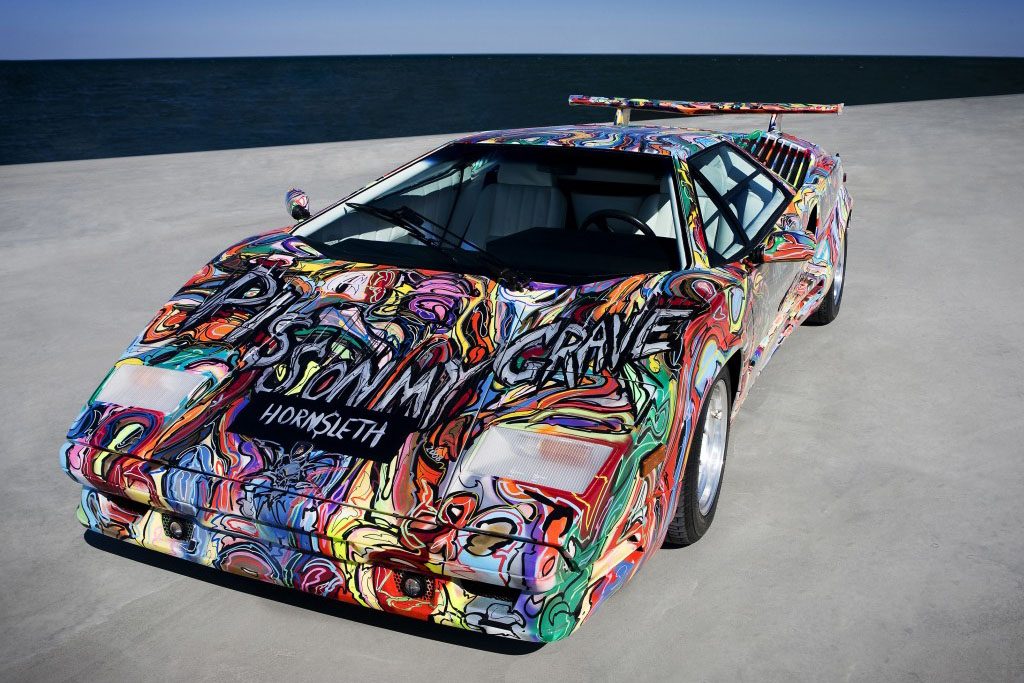 Lamborghini Countach par Kristian von Hornsleth