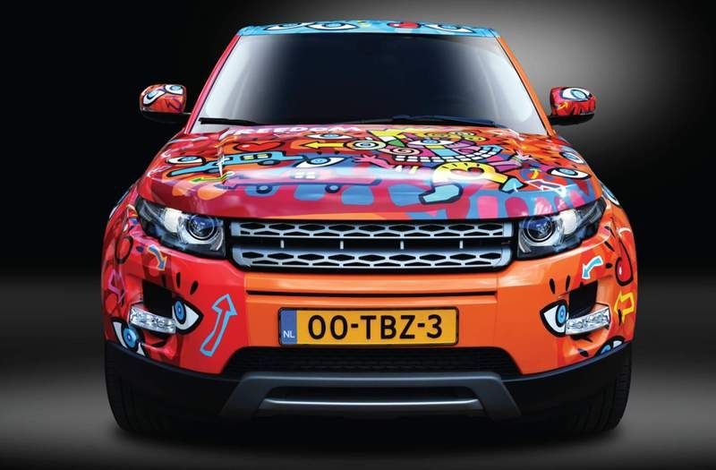 Land Rover Evoque par Jean-Paul Marsman