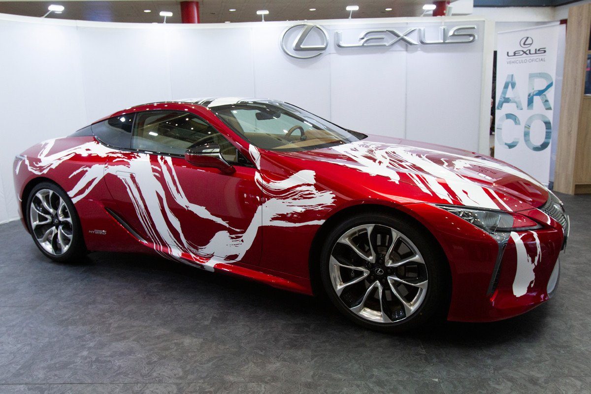 Concours art car Lexus