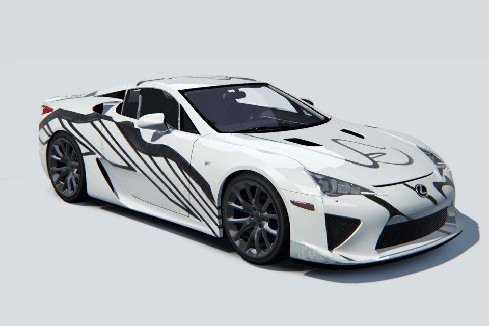 Lexus LFA par Pedro Henriques