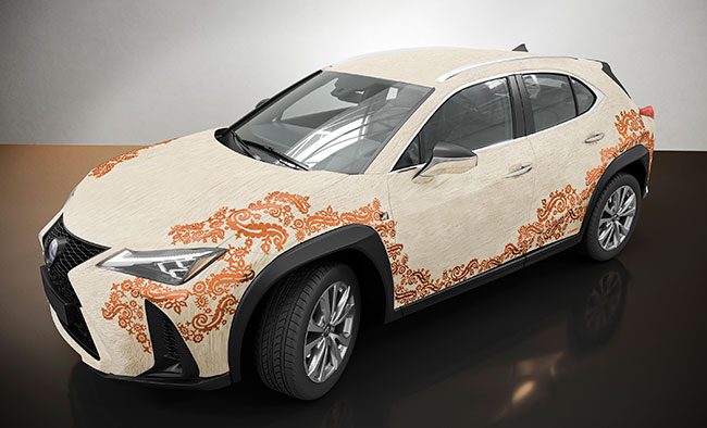 Lexus UX 250 par Javier Mármol
