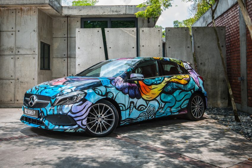 Mercedes-Benz A 200 AMG Line par Donald Abraham